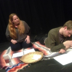 Fat Pig Staged Reading Rehearsal Shot