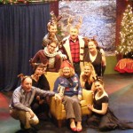 The Eight: Reindeer Monologues Cast with our Stage Manager